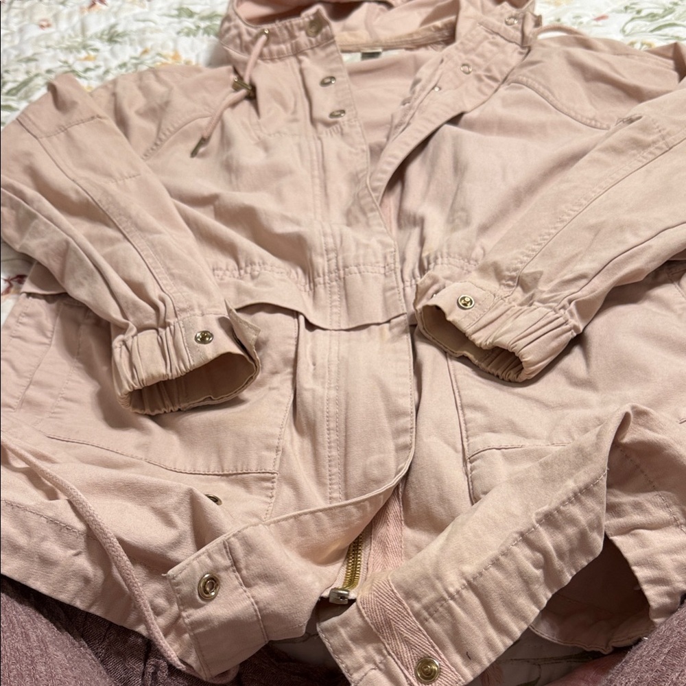 Forever 21 Light Pink Kids Raincoat